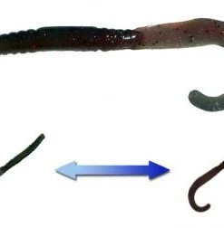 Smartbaits Softbaits Robbie Ribbon Worm 5" Freshwater Lures