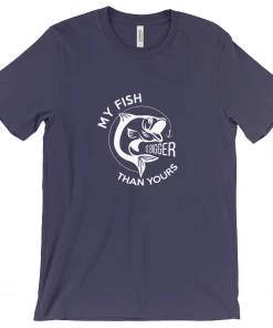 Thefishingshop Casual Wear My Fish Is Bigger Than Yours Men's T-Shirt