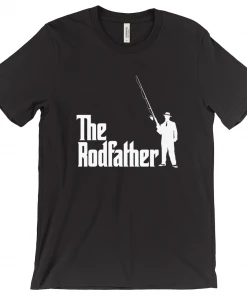 Thefishingshop The Rodfather (Mobster) Men's T-Shirt