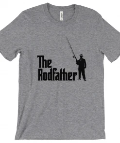 Thefishingshop The Rodfather (Mobster) Men's T-Shirt