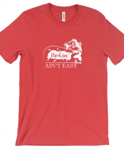 Thefishingshop Hookin' Ain't Easy Men's T-Shirt Casual Wear