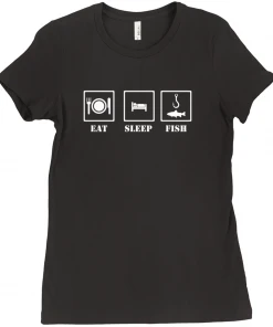Thefishingshop Eat Sleep Fish Women's T-Shirt