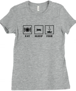 Thefishingshop Eat Sleep Fish Women's T-Shirt