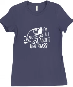Thefishingshop I'm All About That Bass Women's T-Shirt