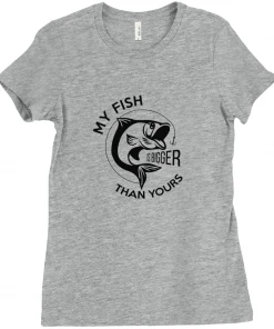 Thefishingshop My Fish Is Bigger Than Yours Women's T-Shirt