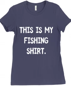 Thefishingshop This Is My Fishing Shirt Women's T-Shirt Casual Wear
