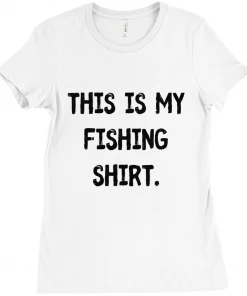 Thefishingshop This Is My Fishing Shirt Women's T-Shirt Casual Wear
