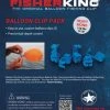 Floats Balloon Fisher King - Balloon Clip Pack / Heavy Mono