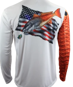 Salty Scales Performance Gear Redfish Long Sleeve Scale Armour Gen 2