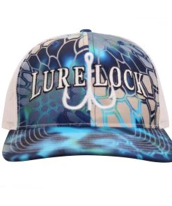 Lure Lock Full Logo Classic Cap Kryptek Pontus/White Hats