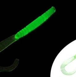 The Fishing Shop Freshwater Lures Smartbaits Glowbaits Robbie Ribbon Worm Glow 5"