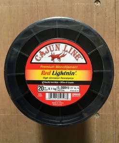 Gator Jim's Cajun Red Lightnin' Monofilament Line 7 Gator Jim's Cajun Red Lightnin' Monofilament Line