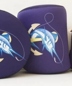 Thefishingshop Reel Covers SportFish Navy Anchor Marlin Reel Cover