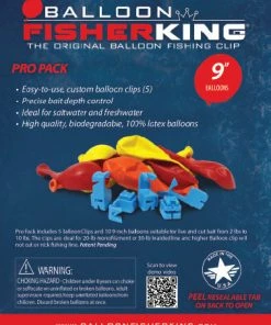 Balloon Fisher King - Pro Pack 9" Floats