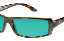 Gator Jim's Boca Tortoise Copper Green Salt Life Sunglasses