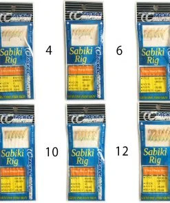 Tackle Crafters Sabiki Rigs - 12 Pack (72 Total Hooks) Pre-Made Rigs