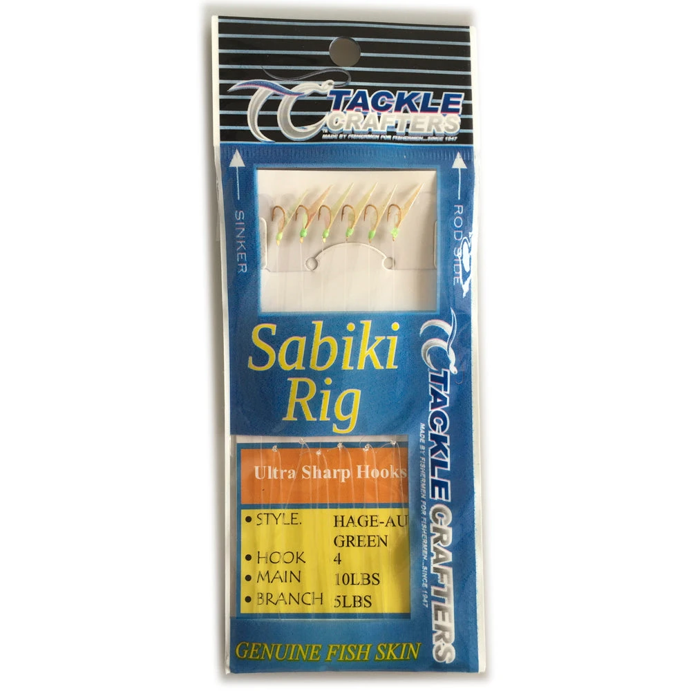 Tackle Crafters Sabiki Rigs - 6 Pack (36 Total Hooks) 3 Tackle Crafters Sabiki Rigs - 6 Pack (36 Total Hooks)