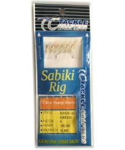 Tackle Crafters Sabiki Rigs - 24 Pack (144 Total Hooks) Pre-Made Rigs