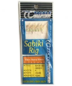Tackle Crafters Sabiki Rigs - 12 Pack (72 Total Hooks) Pre-Made Rigs