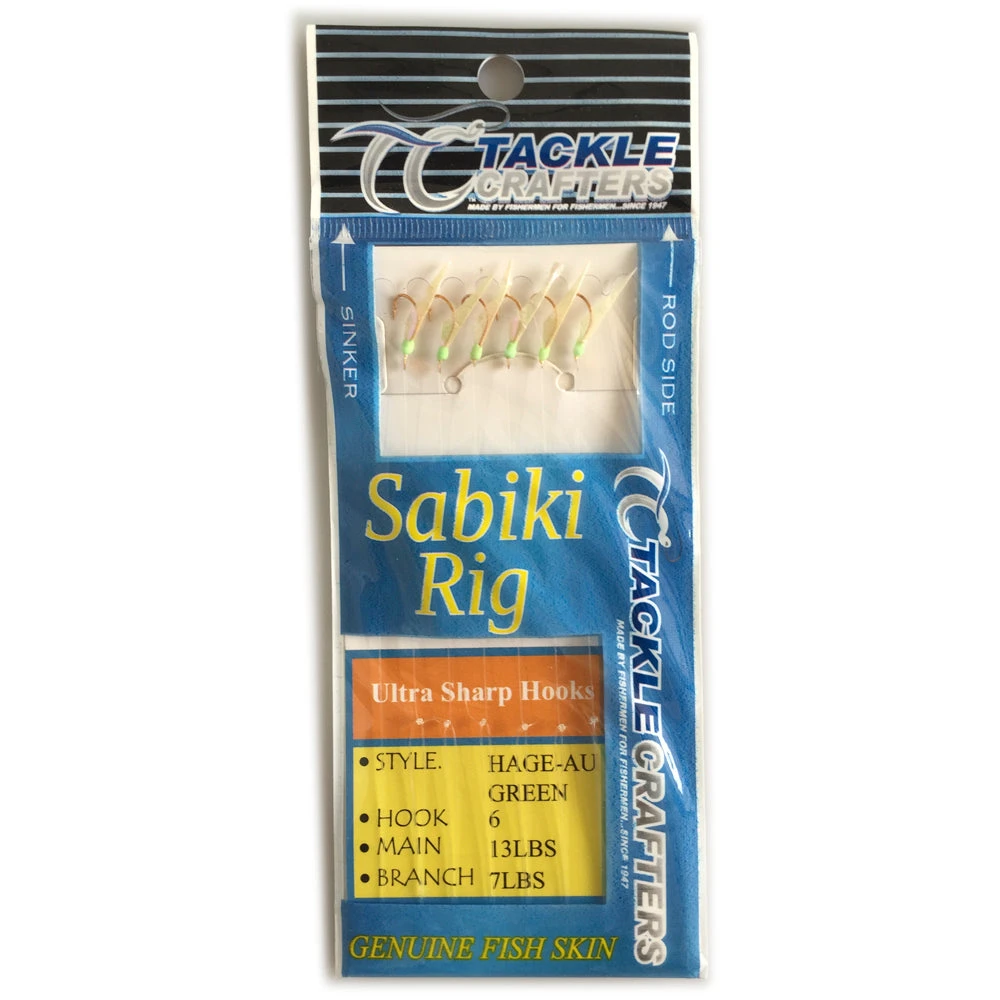 Tackle Crafters Sabiki Rigs - 6 Pack (36 Total Hooks) 4 Tackle Crafters Sabiki Rigs - 6 Pack (36 Total Hooks)