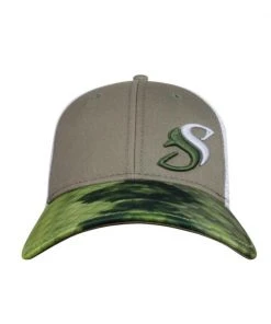 Salty Scales Largemouth Bass Trucker Cap Hats