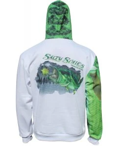 Salty Scales Largemouth Bass Hoodie