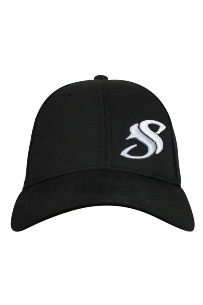 Salty Scales Hats Black Adjustable SS Cap 1 Salty Scales Hats Black Adjustable SS Cap