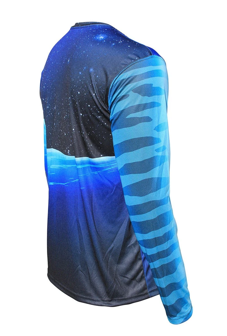 Salty Scales Mens Shark Performance Long Sleeve Youth 4 Salty Scales Mens Shark Performance Long Sleeve Youth