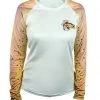 Salty Scales Performance Gear Womens Speckled Trout Pink Scale Armor