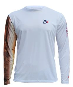 Salty Scales Performance Gear Peacock Bass Performance Long Sleeve