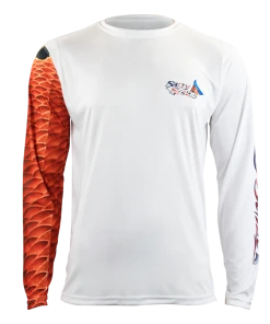 Salty Scales Performance Gear Redfish Long Sleeve Scale Armour Gen 2