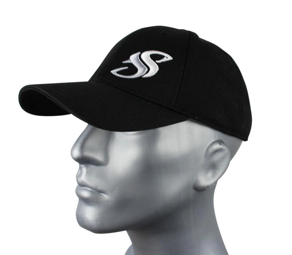 Salty Scales Hats Black Adjustable SS Cap 3 Salty Scales Hats Black Adjustable SS Cap