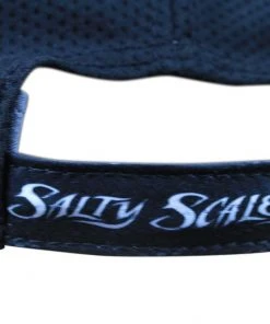 Salty Scales Hats Black Adjustable SS Cap 9 Salty Scales Hats Black Adjustable SS Cap