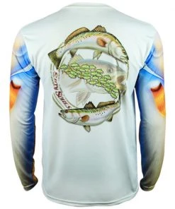 Salty Scales Performance Gear Speckled Trout Long Sleeve Resist 2.O