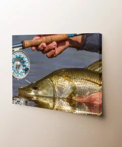 Thefishingshop Fishing Reel Canvas Canvas Art