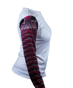 Salty Scales Womens Redfish Pink Scale Armour Performance Gear