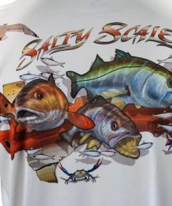 Salty Scales Performance Gear Inshore Slam Sun-shield Youth